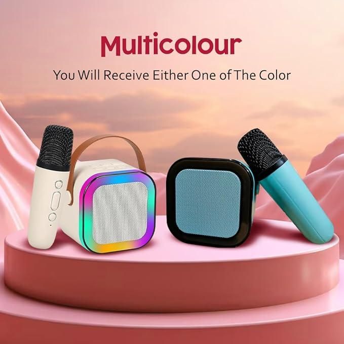 🎤 Bluetooth Karaoke Speaker with Microphone – Your Pocket-Sized Party Powerhouse! 🎉