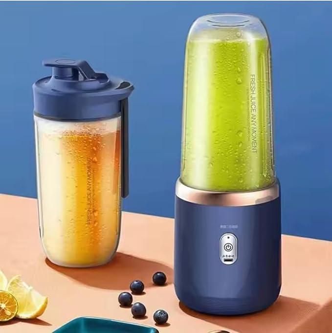 🍹 Small Portable Juicer – Blend Fresh, Live Fresh! 🌿💪