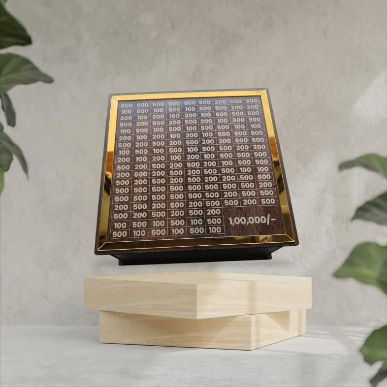 🪙💰 Wooden Savings Challenge Piggy Bank – Make Saving Fun & Rewarding! 🎯🎉