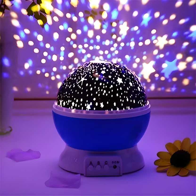 🌙✨ Star Moon Night Light – Bring the Galaxy to Your Room! 🌌💫