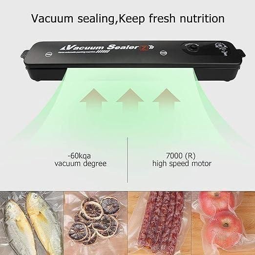 Portable Multi-functional Food Vacuum Sealer – Seal Freshness, Lock in Flavor! 🧊
